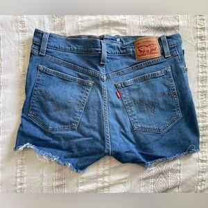 Levi High Rise Shorts